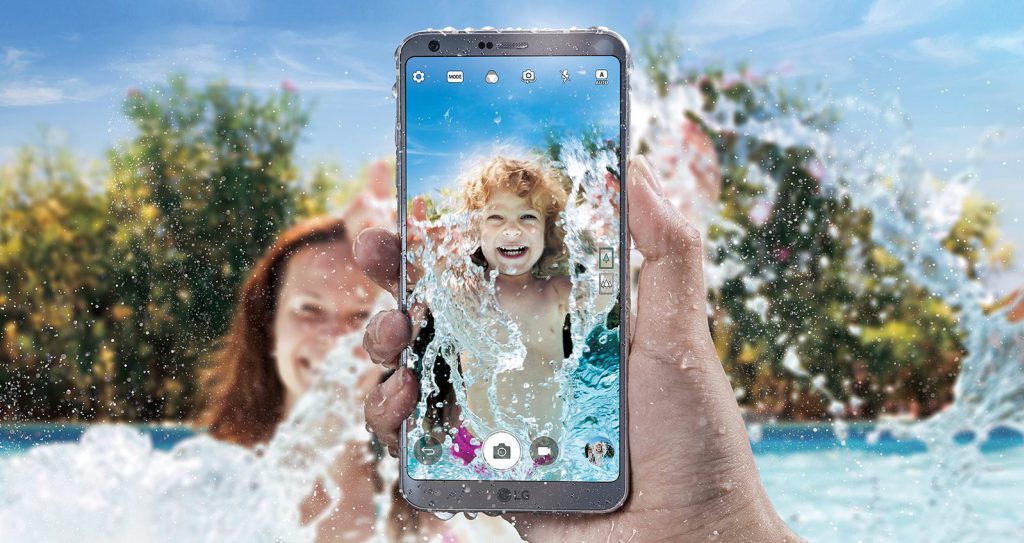 LG G6 resistente al agua