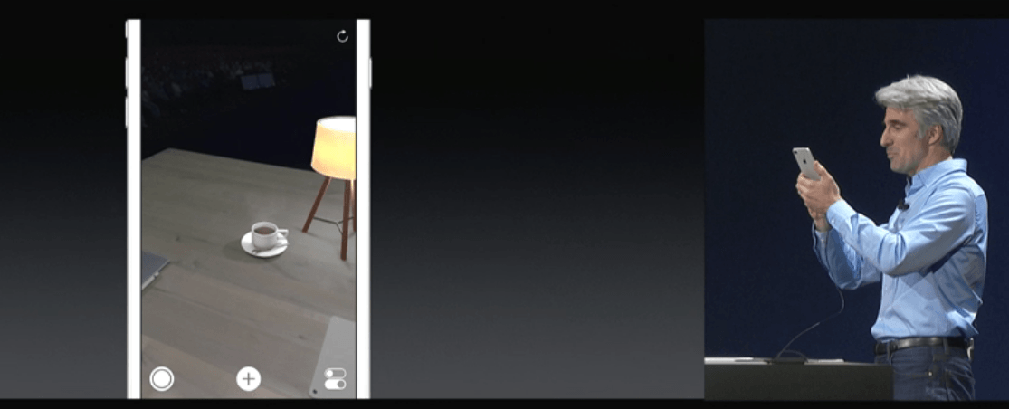 Apple presenta su plataforma de realidad aumentada con iOS 11 16