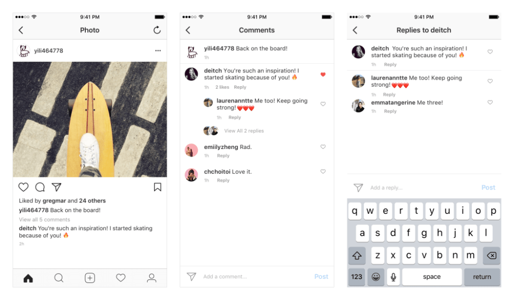 Instagram también rediseñará su área de comentarios 26