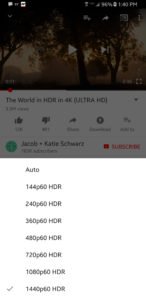 YouTube HDR ya disponible en móviles y Televisores compatibles 36