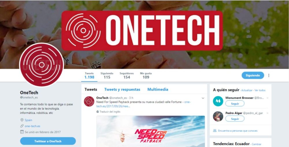Twitter OneTech