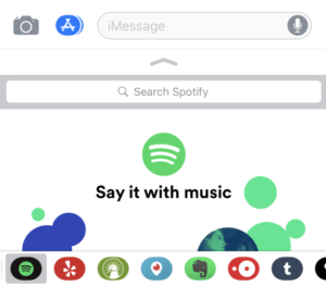 Spotify lanza una aplicación de iMessage para compartir preview de canciones 20