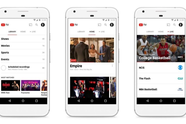 YouTube lanza su propio servicio de streaming TV