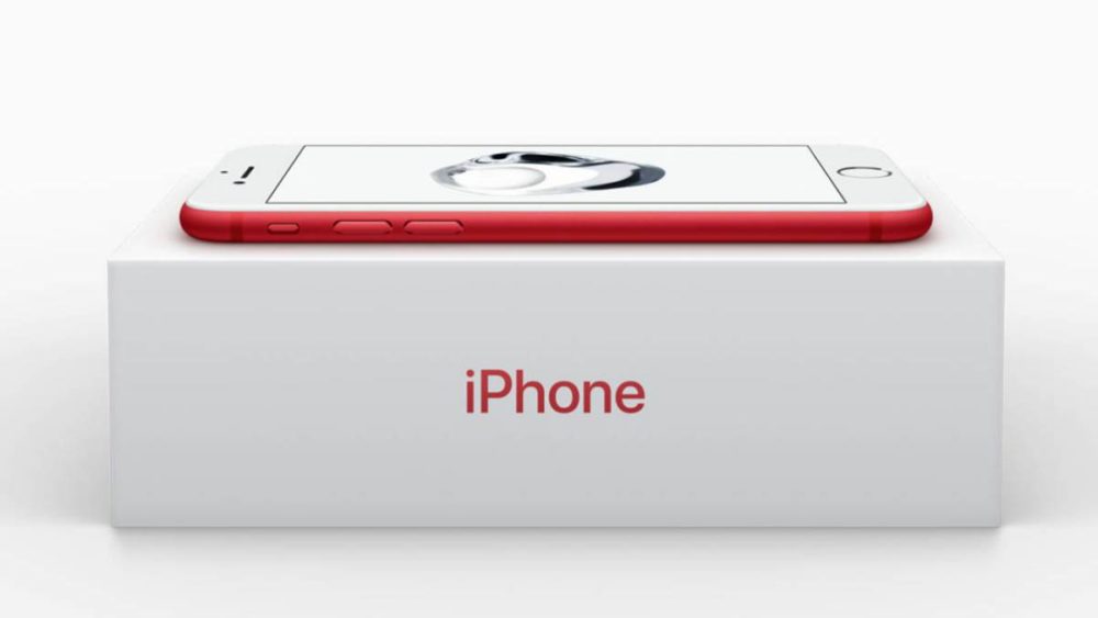 Apple presenta un iPhone 7 rojo para luchar contra el VIH 28