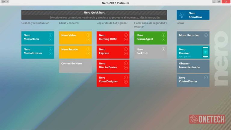 Nero 2017 Platinum, analizamos a fondo la Suite multimedia definitiva