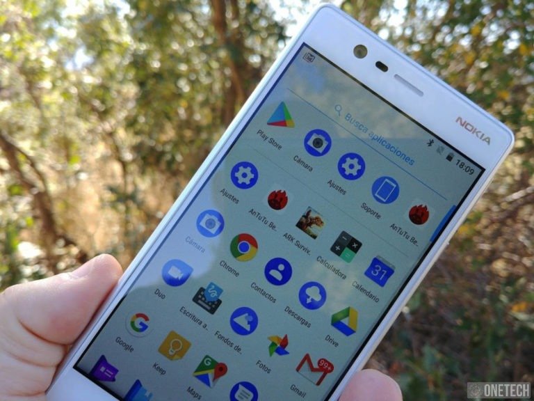 Nokia 3 analisis interfaz