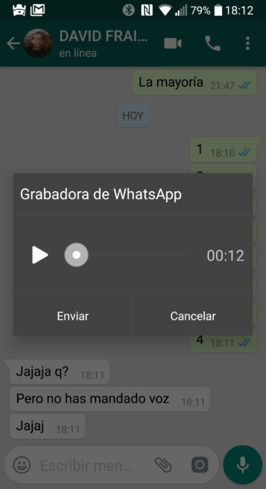 WhatsApp mejora notablemente el envío de audios, aún saliendo de la app
