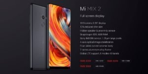Xiaomi Mi Mix 2 es oficial y ya tenemos especificaciones y precio 29