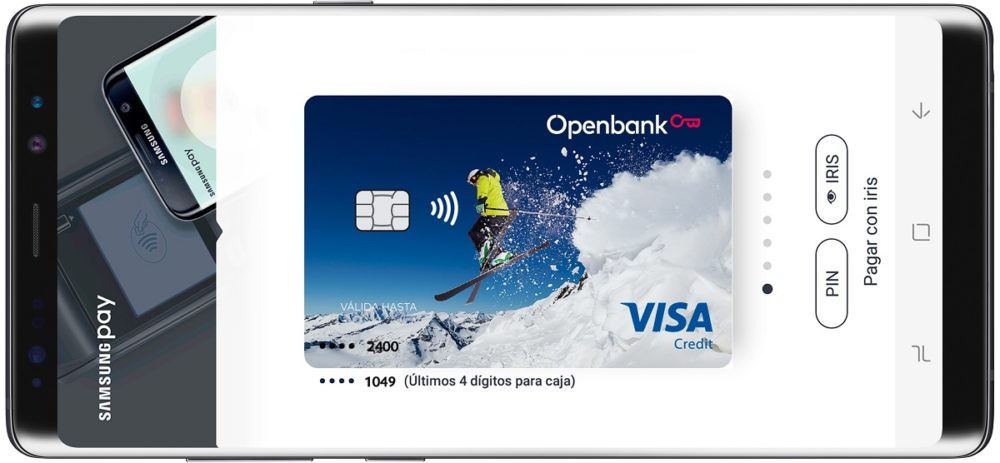 Note8 tarjeta Openbank