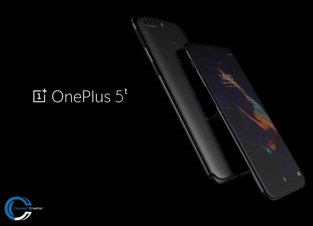OnePlus 5T concepto