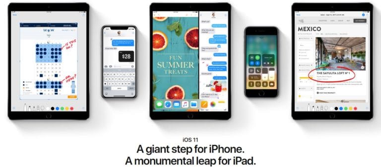 iOS 11 iPhone iPad iPod Touch