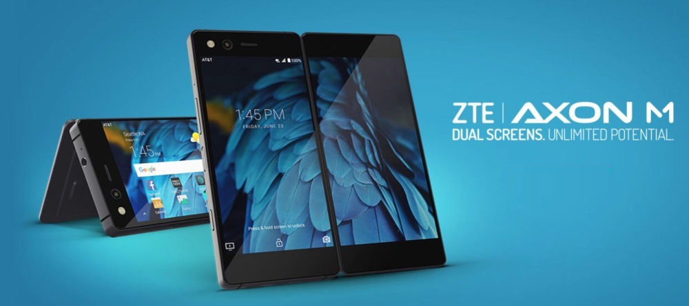 ZTE Axon M, el smartphone con doble pantalla ya es una realidad
