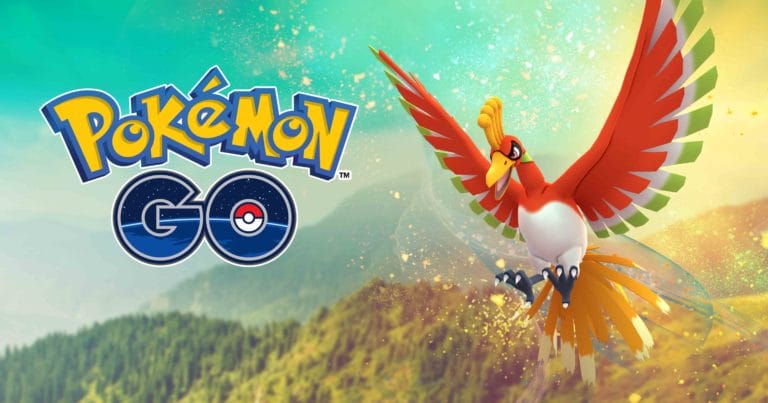 El Pokémon Legendario Ho-Oh aparece en Pokémon Go