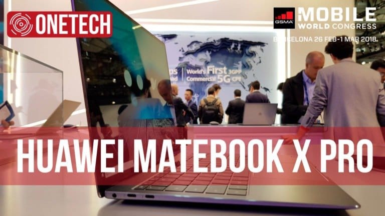Huawei MateBook X Pro, de cerca desde el MWC 2018