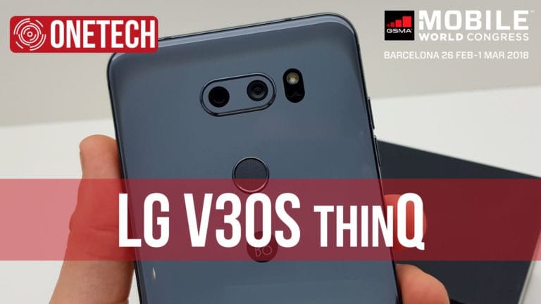 LG V30S+ ThinQ es la apuesta de la marca para la gama alta en el MWC18