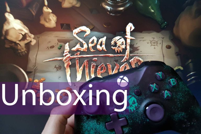 Unboxing Sea Of Thieves Wireless Controller Edición Limitada