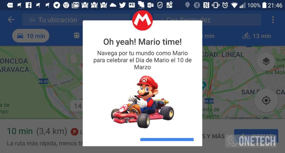 Mario en Google Maps