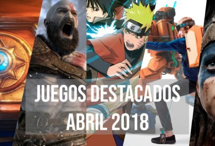 Juegos destacados abril 2018