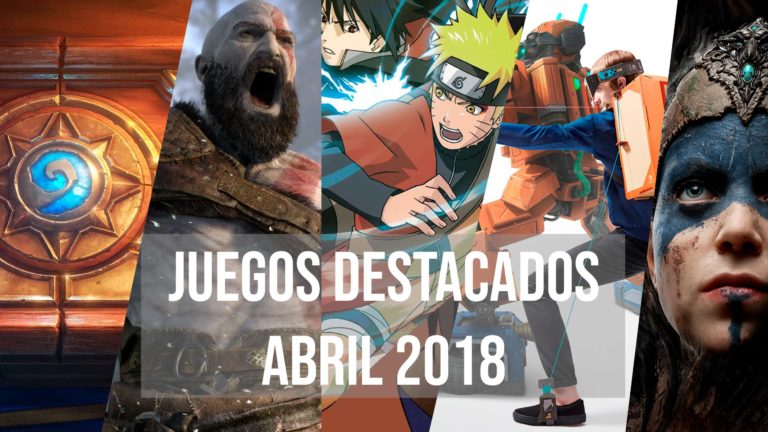 Juegos destacados abril 2018