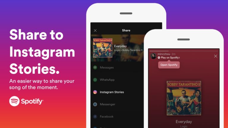Ya puedes compartir desde Spotify lo que escuchas en las historias o mensajes directos de Instagram