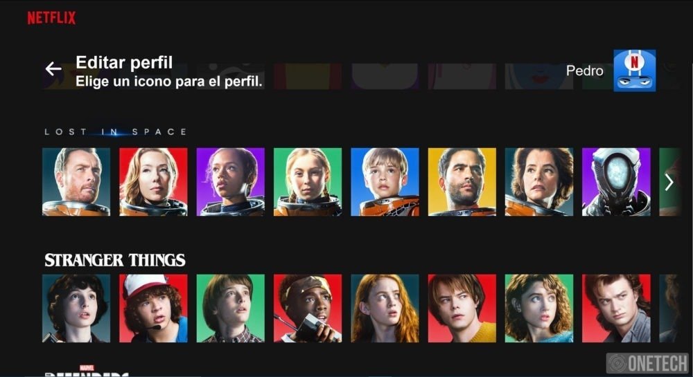 Netflix añade nuevos iconos de perfil basados en sus películas y series