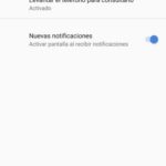 Pantalla ambiente Nokia 6.1