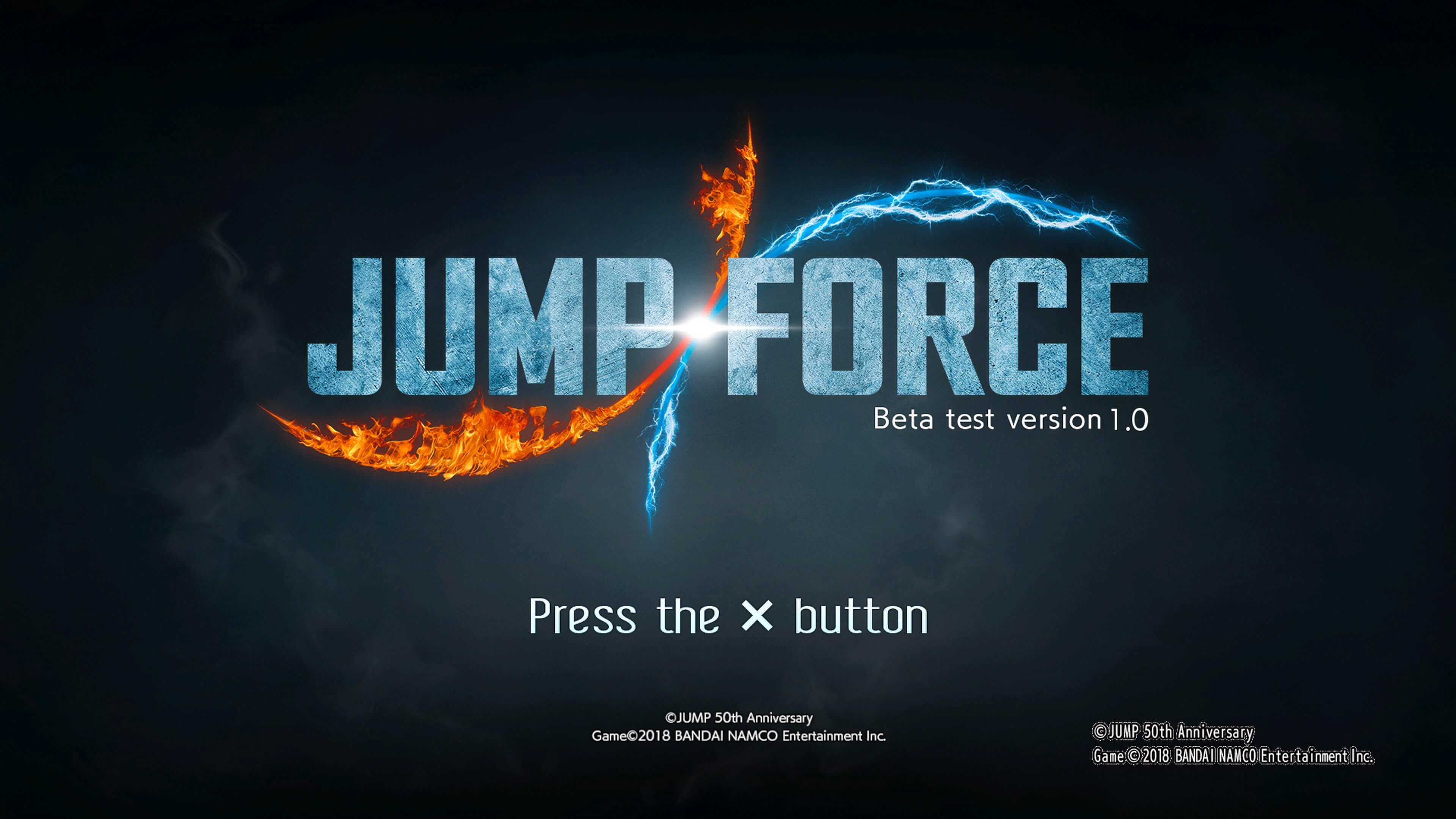 jump force beta portada