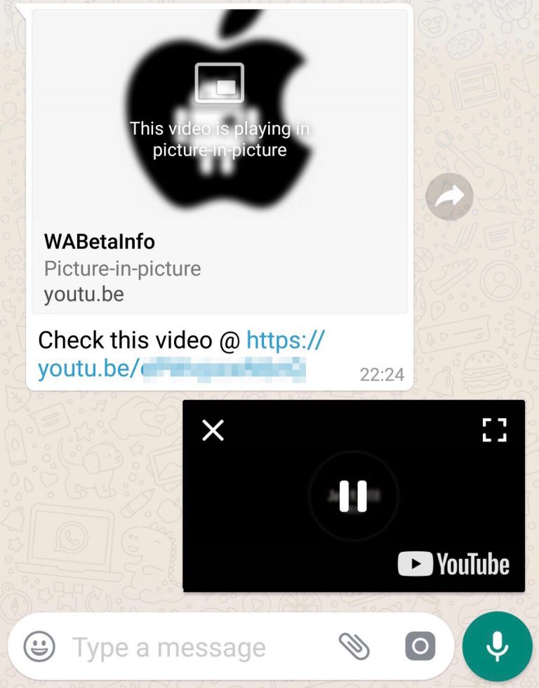 WhatsApp ya cuenta con modo PiP en la beta de Android 29
