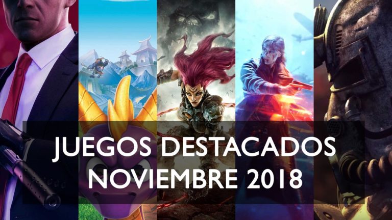 Juegos destacados noviembre 2018