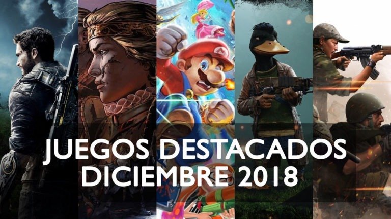 Juegos destacados que se lanzan en diciembre de 2018