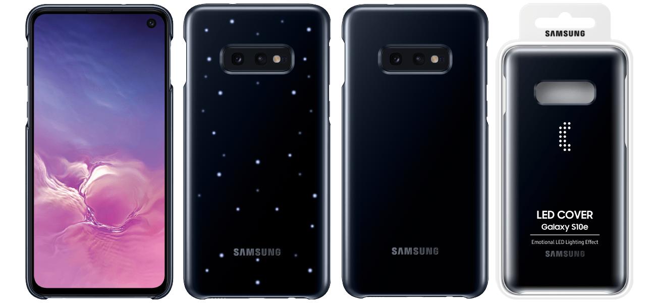Frugal Pino Humedad Tendremos carcasa con luces LED para el Samsung Galaxy S10