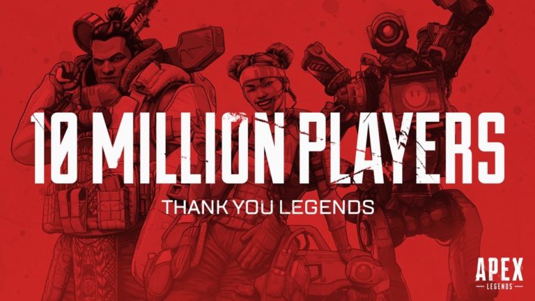 Apex Legends logra 10 millones de jugadores en 72 horas