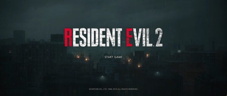 resident evil 2 portada