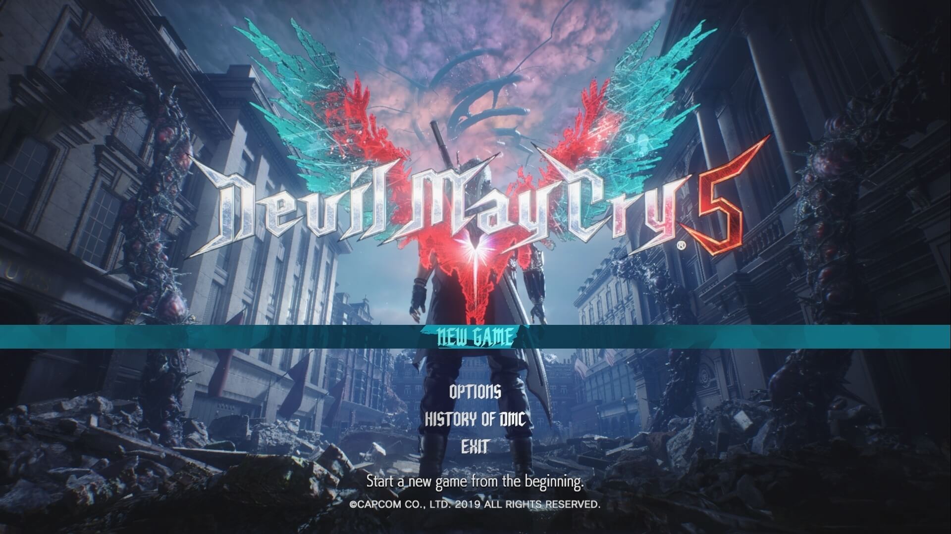 Devil May Cry 5 portada