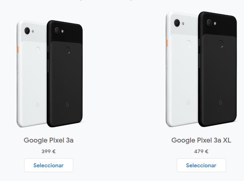 Google Pixel 3a en España