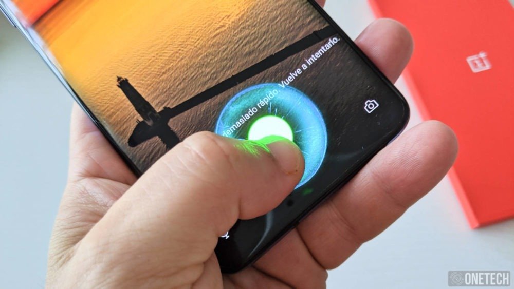 OnePlus 7 Pro - sensor de huellas