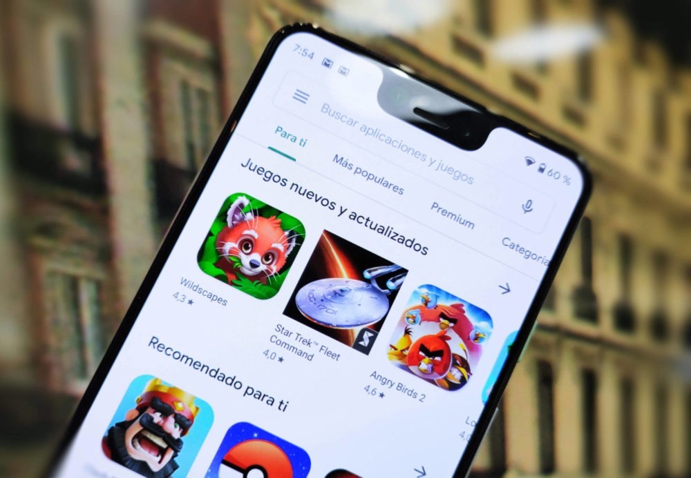 Juegos en Google Play Store