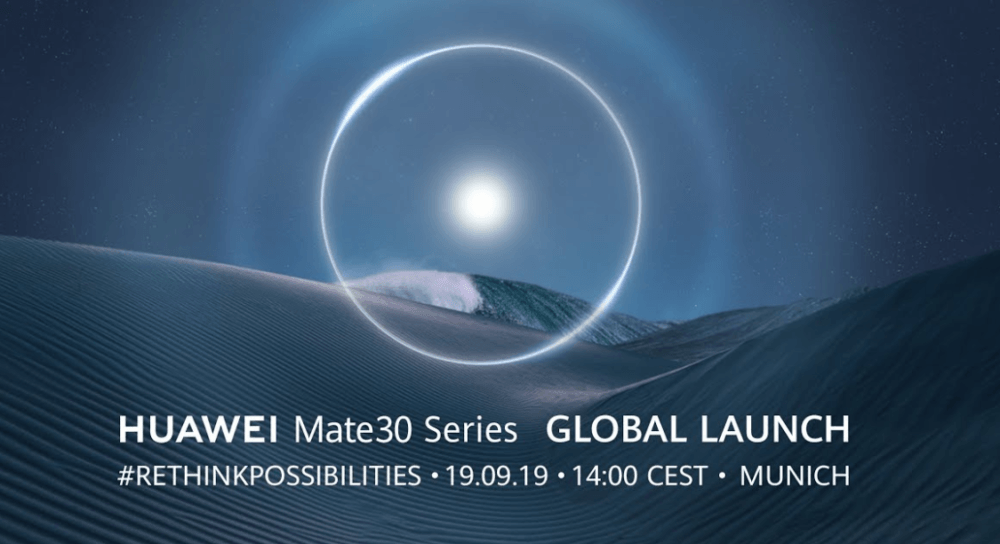 Evento de Huawei Mate 30