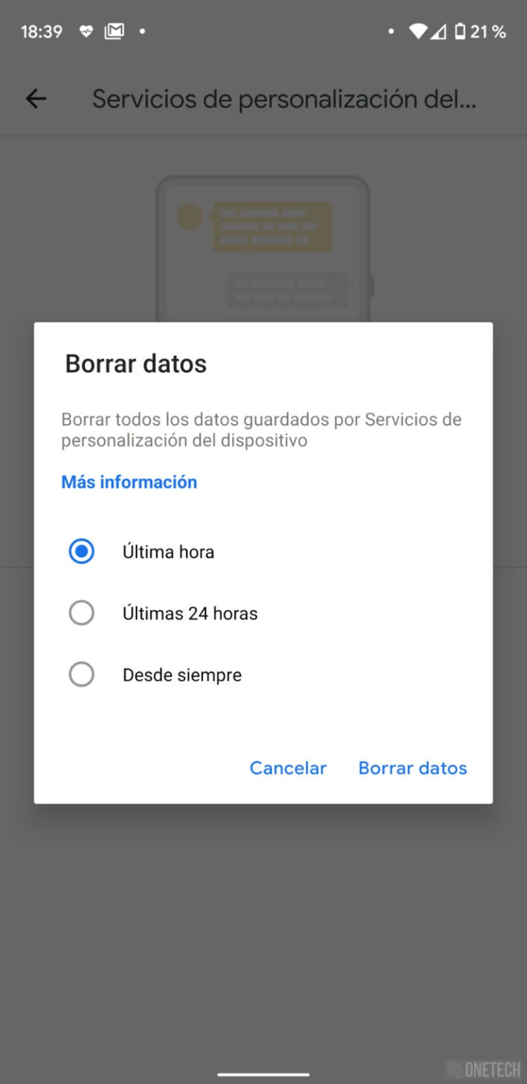 Android 10 mejora su privacidad con borrado de datos del Servicio de Personalización 57