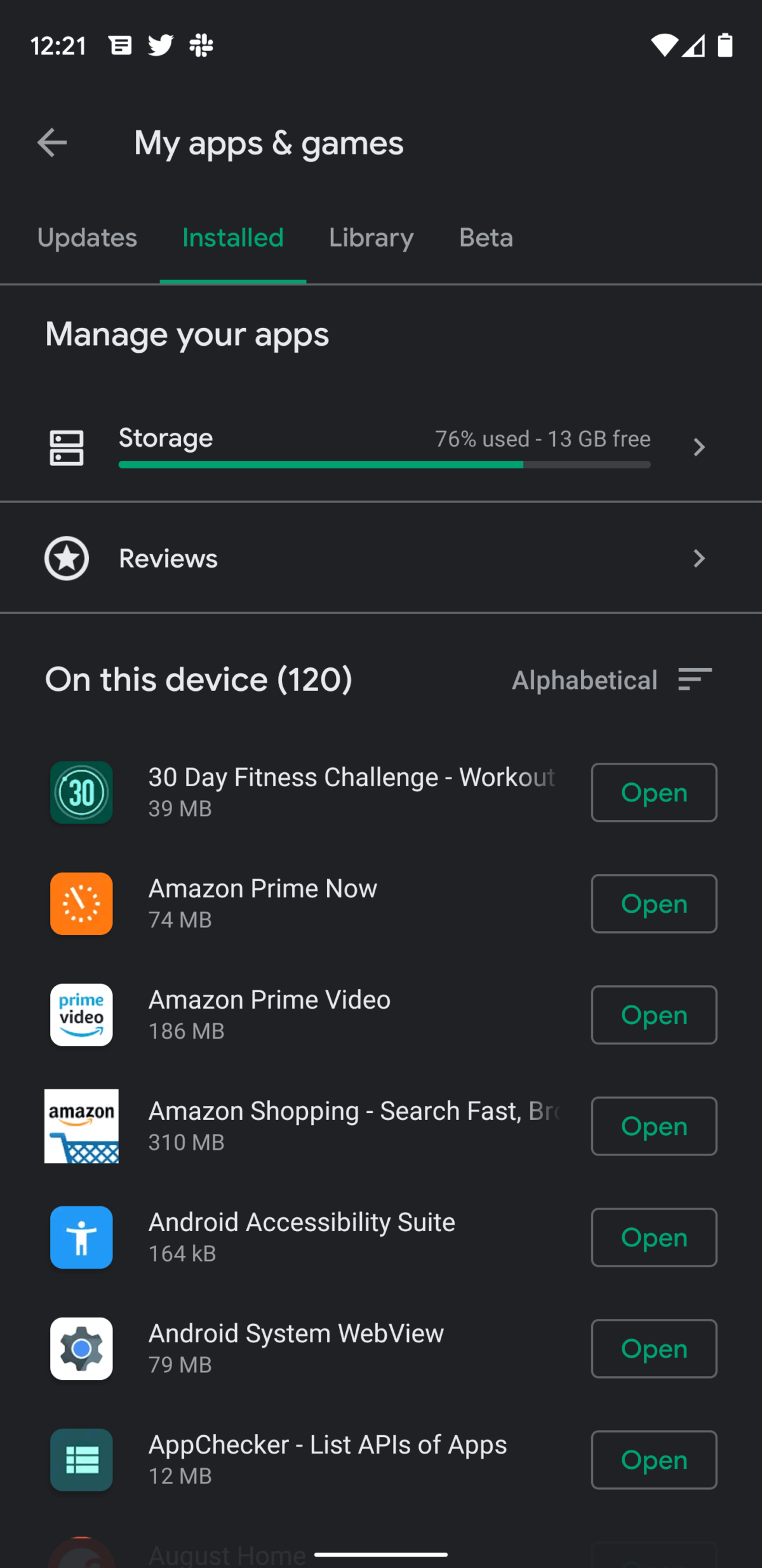 Google Play Store asi es la nueva sección de valoraciones