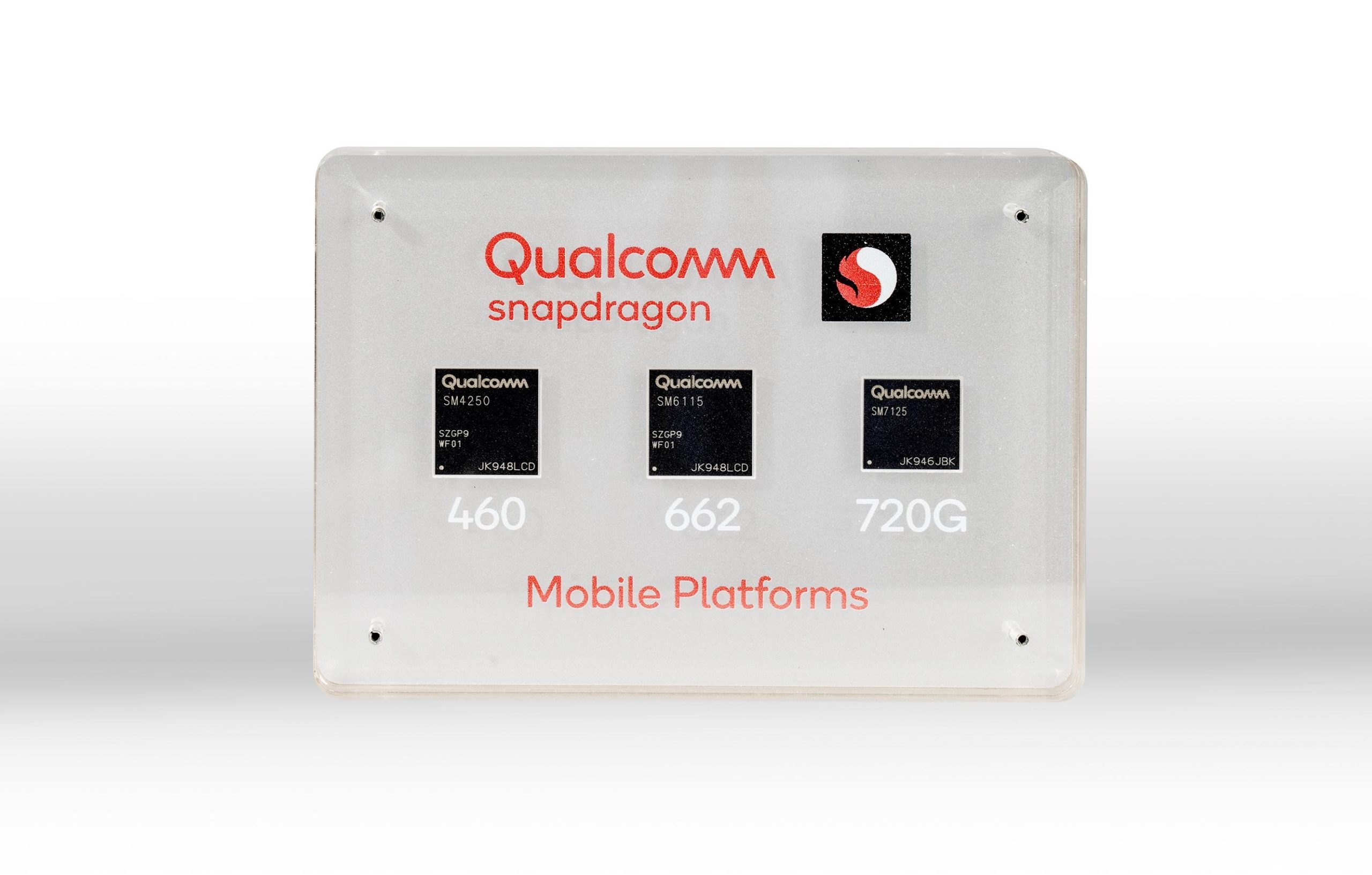 Snapdragon 720G, 662 y 460