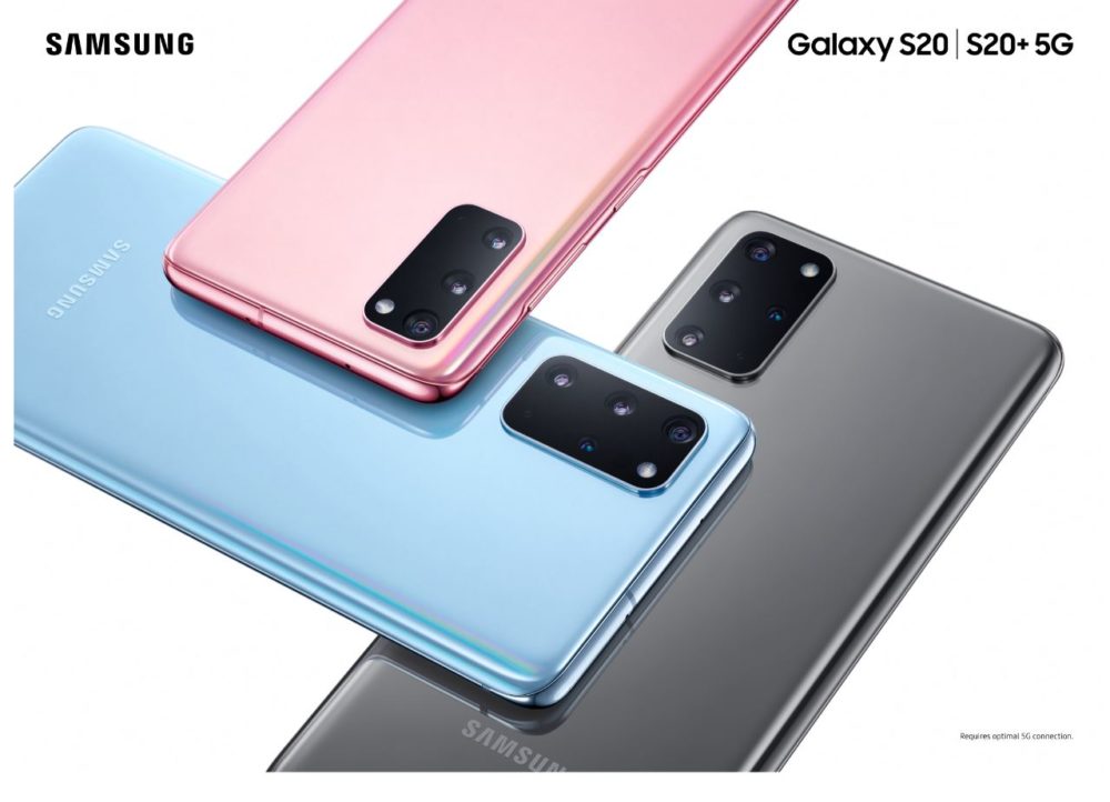 Samsung Galaxy S20  y Samsung Galaxy S20+