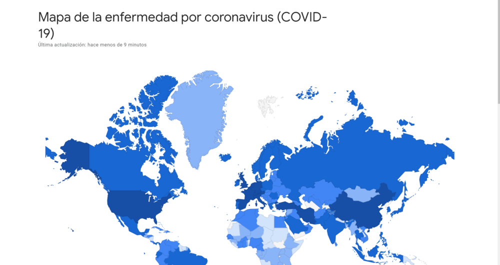 Google presenta una web donde tener toda la información sobre el Coronavirus 91
