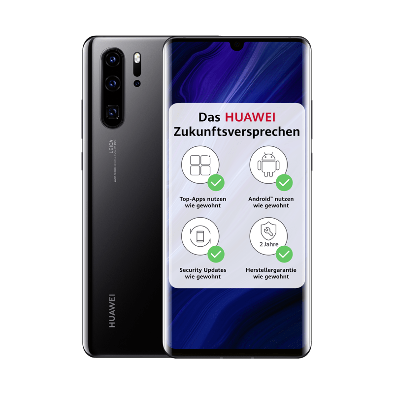 Brotect Pellicola Vetro Ibrido Per Huawei P30 Pro New Edition | Protezione Fotocamera 3 Pezzi - AirGlass Made In Germany