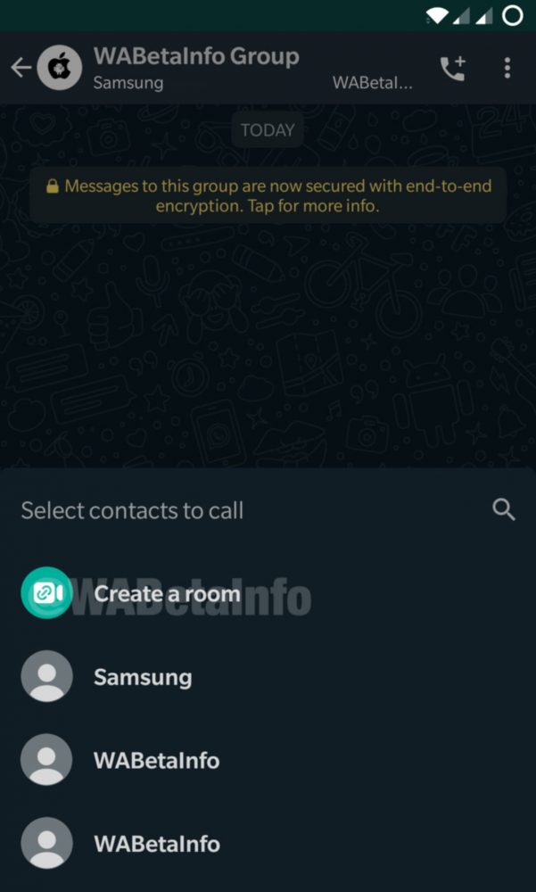 WhatsApp avanza en la integración de Rooms, el servicio de videollamadas de Facebook 88