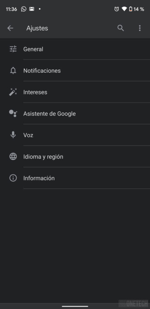 La App de Google ya cuenta con el modo oscuro para todos [Actualización]