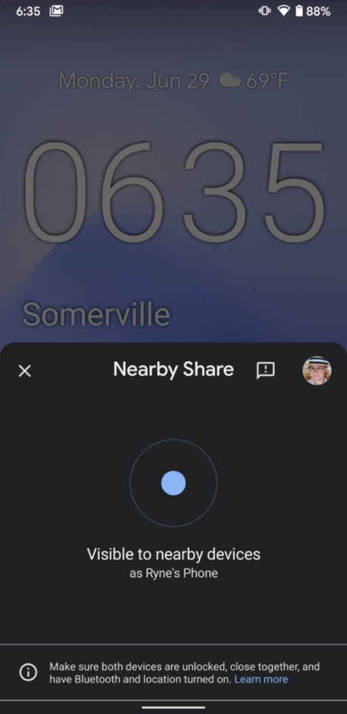 Nearby Share, el "AirDrop de Android" comienza su fase beta 19