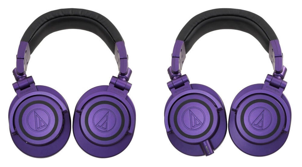Audio-Technica lanza una edición limitada de sus auriculares ATH-M50x y ATH-M50xBT