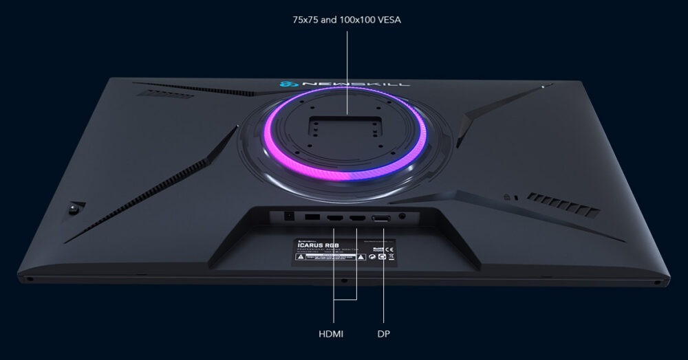 Icarus RGB, el nuevo monitor Gaming de Newskill 70