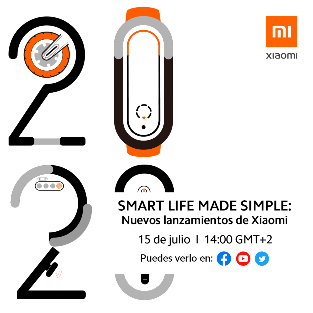 "Smart Life Made Simple" evento Xiaomi para el 15 de Julio